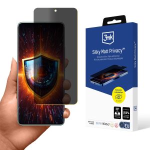 Fólie pro soukromí na Redmi Note 14 Pro 5G - 3mk Silky Matt Privacy