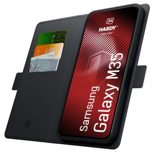 Pouzdro s klopou pro Samsung Galaxy M35 – 3mk HARDY® Foldy Case™