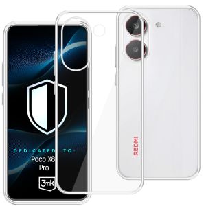Průhledné pouzdro pro POCO X8 Pro – 3mk HARDY® Vision Case™
