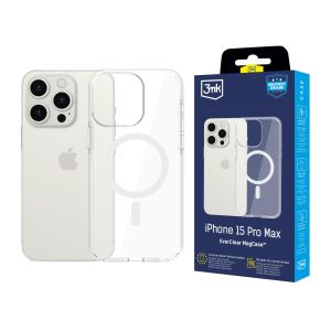 Pancéřové pouzdro s MagSafe na Apple iPhone 15 Pro Max - 3mk EverClear MagCase
