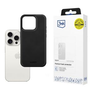 Pouzdro na Apple iPhone 15 Pro Max - 3mk Hardy Silky Leather MagCase