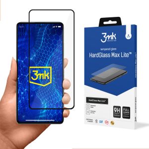 Tvrzené sklo na Redmi Note 12 Pro - 3mk HardGlass Max Lite