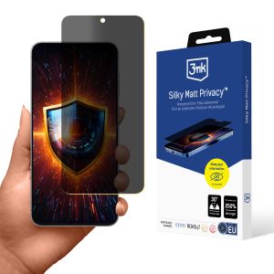Privátní ochranná fólie pro Samsung Galaxy S26 FE - 3mk Silky Matt Privacy