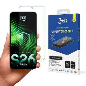 Antivirová ochranná folie na Samsung Galaxy S26 - 3mk SilverProtection+
