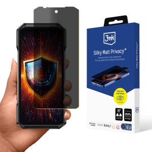 Fólie pro soukromí na Ulefone Armor 27 Pro - 3mk Silky Matt Privacy
