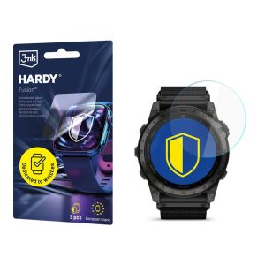 Hybridní sklo na smartwatch Garmin Tactix 7 AMOLED Edition - 3mk HARDY® Fusion Watch Protection™