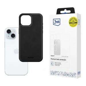 Pouzdro na Apple iPhone 15 - 3mk Hardy Silky Leather MagCase