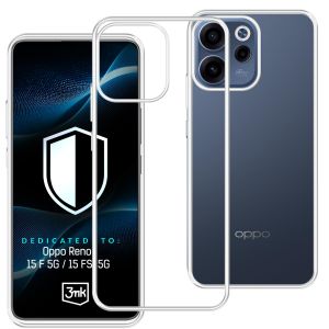 Průhledné pouzdro pro Oppo Reno 15 F 5G / Reno 15 FS 5G (CPH2801) – 3mk HARDY® Vision Case™