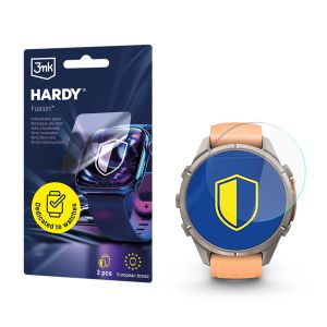 Hybridní sklo na smartwatch Garmin Fenix 9 Pro 43mm - 3mk HARDY® Fusion Watch Protection™