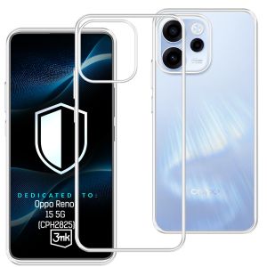 Průhledné pouzdro pro Oppo Reno 15 5G (CPH2825) – 3mk HARDY® Vision Case™