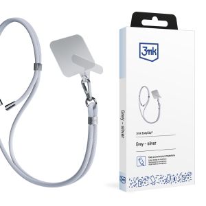 Smycz do smartphonu 3mk EasyClip Grey (silver)