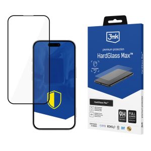 Vyztužené tvrzené sklo na Apple iPhone 17 Pro - 3mk HardGlass Max
