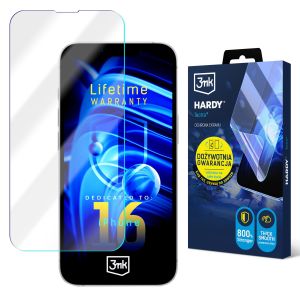 Superodolná fólie pro Apple iPhone 16 - 3mk HARDY® Tectra™ (doživotní záruka)