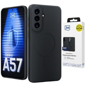 Flexibilní pouzdro s MagSafe pro Samsung Galaxy A57 - 3mk HARDY® Haptica MagCase™