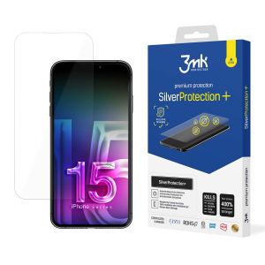 Antinárazová ochranná fólie na Apple iPhone 15 - 3mk SilverProtection+