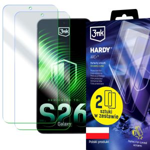 2x Ochranná fólie na Samsung Galaxy S26 - 3mk HARDY® ARC+