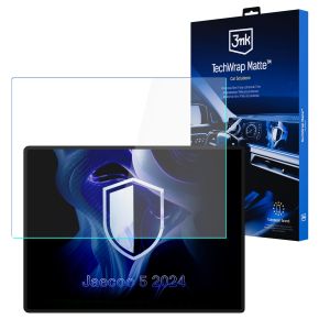 Matná ochranná fólie na displej navigace pro Jaecoo 5 2024- – 3mk TechWrap Matte™ Center Display