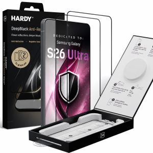 2x Sklíčko tvrzené antireflexní 9H na Samsung Galaxy S26 Ultra - 3mk HARDY® DeepBlack Anti-Reflective Glass™