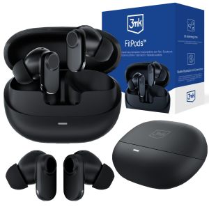Bezdrátová sluchátka TWS 3mk FitPods™ – ANC + ENC, Bluetooth 6.0, IPX4, 25 h provozu