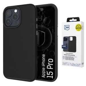 Pancéřové pouzdro s MagSafe na Apple iPhone 15 Pro - 3mk HARDY® Shockproof MagCase™