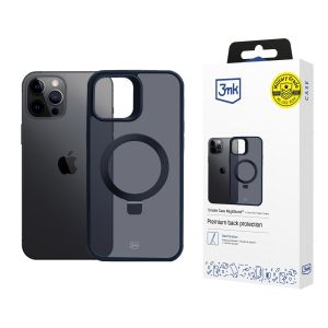 Pouzdro na Apple iPhone 12 Pro Max - 3mk Smoke Case Mag&Stand