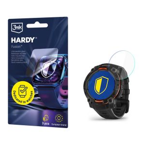 Hybridní sklo na smartwatch Garmin Instinct 3 45mm (Amoled, Solar) - 3mk HARDY® Fusion Watch Protection™