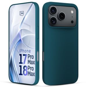 Silikonové pouzdro pro Apple iPhone 17 Pro Max/ 18 Pro Max - 3mk HARDY® Mellow Case™ Green