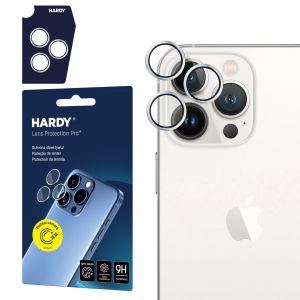 Ochrana objektivu na Apple iPhone 13 Pro - HARDY Lens Protection Pro Silver