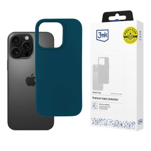 Pouzdro na Apple iPhone 16 Pro Max - 3mk Silicone Case Dark Green