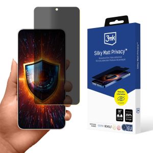 Fólie pro soukromí na Samsung Galaxy S25 Edge - 3mk Silky Matt Privacy