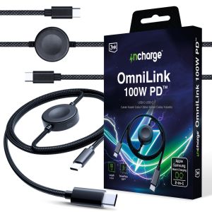 Kabel 1.5m USB-C USB-C 3mk incharge® OmniLink 100W PD™