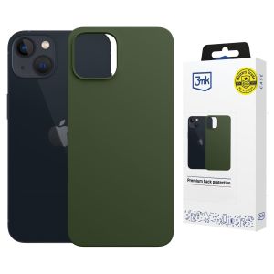 Silikonové pouzdro s MagSafe pro Apple iPhone 15 Plus - 3mk HARDY® Mellow MagCase™ Alpine Green