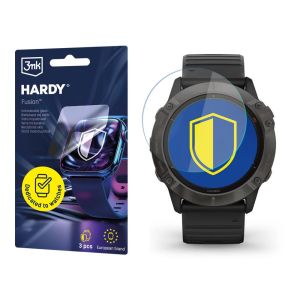 Hybridní sklo na smartwatch Garmin Fenix 6X Pro - 3mk HARDY® Fusion Watch Protection™