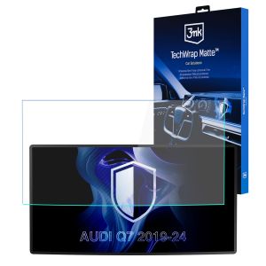Matná ochranná fólie na displej přístrojového štítu pro AUDI Q7 2019-24 - 3mk TechWrap Matte Cluster™