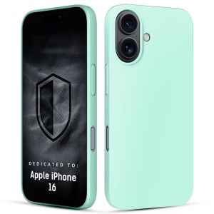 Silikonové pouzdro s MagSafe pro Apple iPhone 16 - 3mk HARDY® Mellow MagCase™ Teal