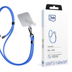 Smycz do smartphonu 3mk EasyClip Blue (black)