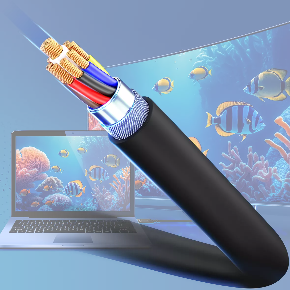 Zajišťuje vysokou kvalitu obrazu a rychlý přenos dat