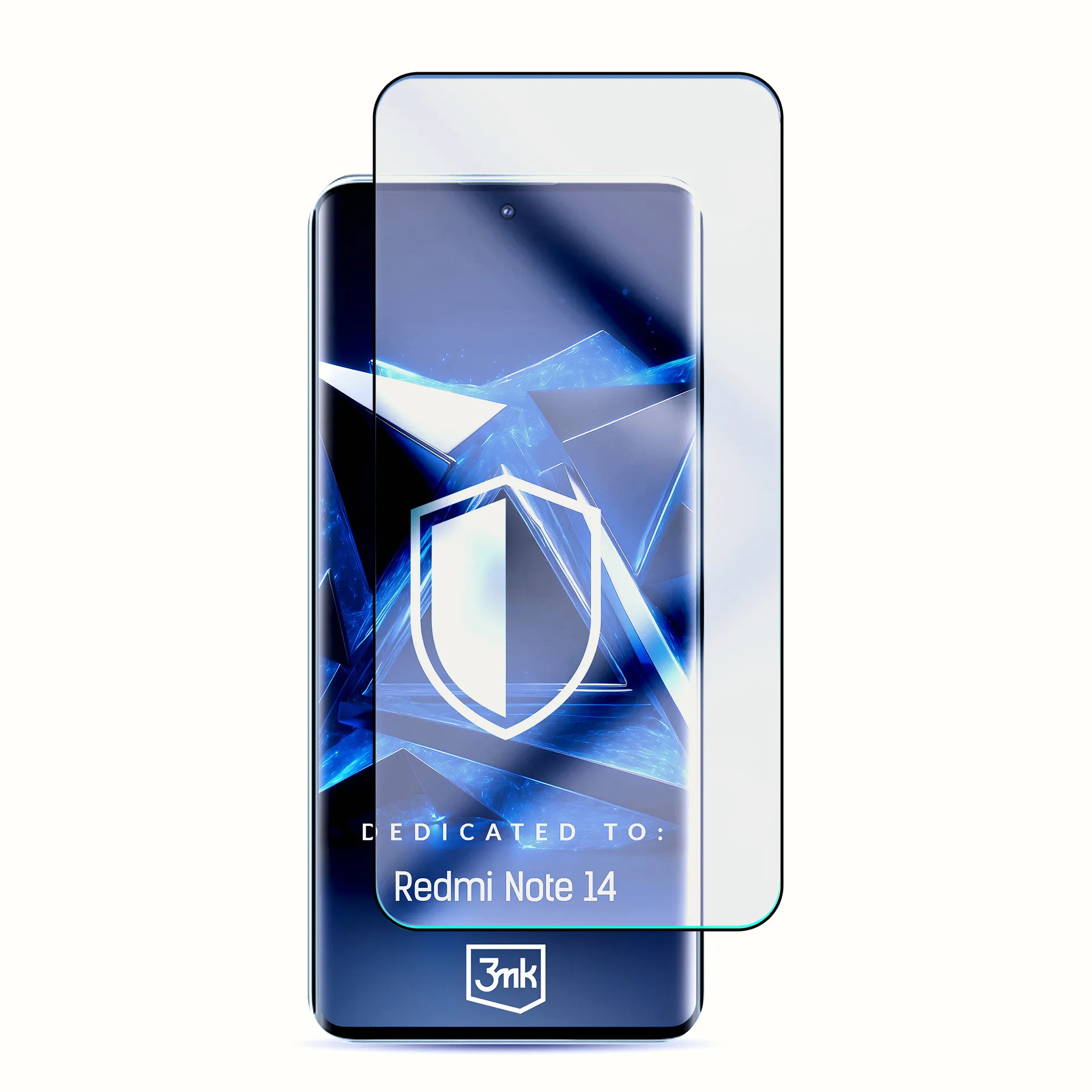 Tvrzené sklo na Redmi Note 14 5G - 3mk HardGlass Max Lite
