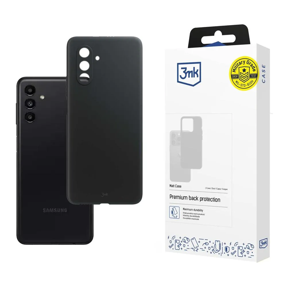 Pouzdro na Samsung Galaxy A13 5G - 3mk Matt Case Černá