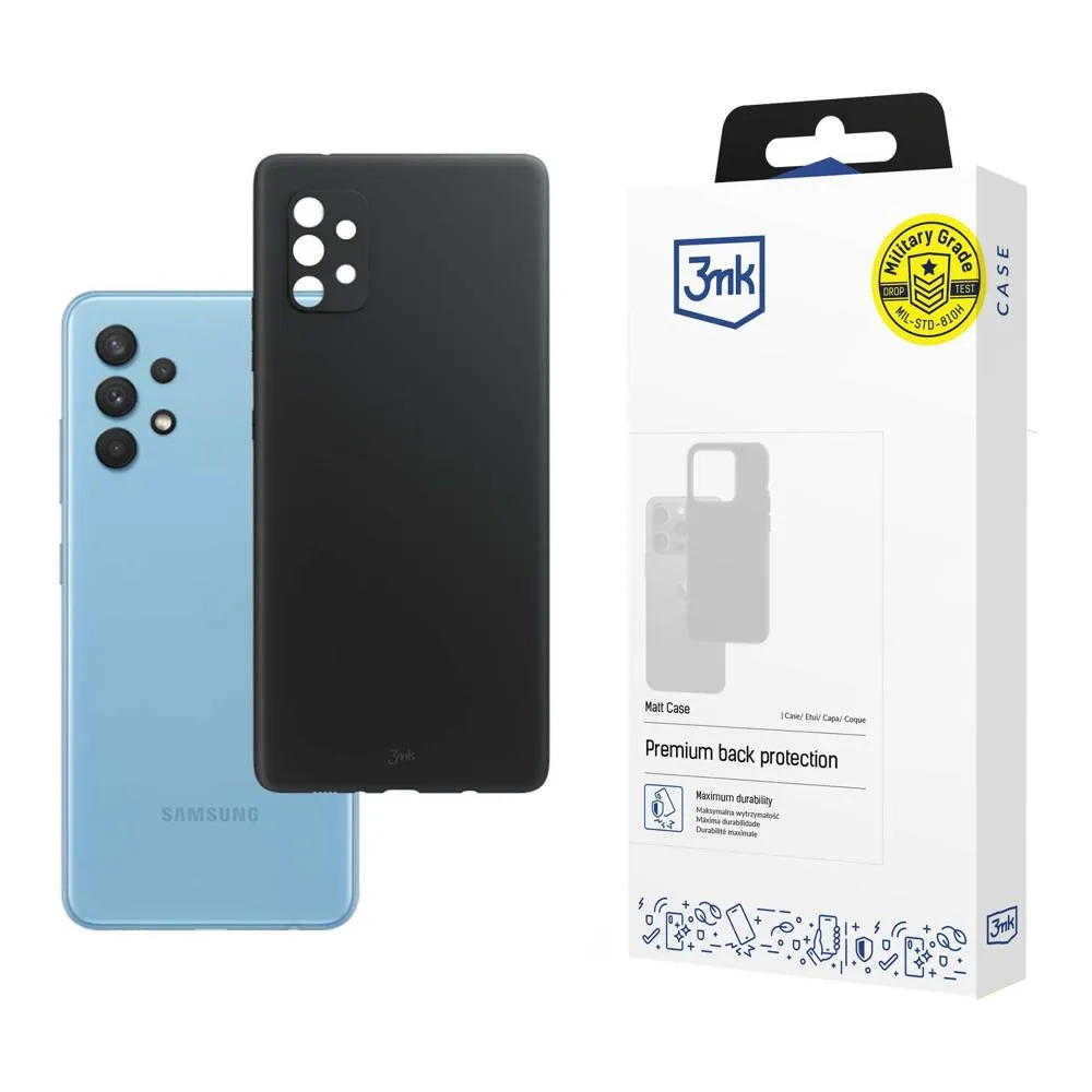Pouzdro na Samsung Galaxy A33 5G - 3mk Matt Case Černá