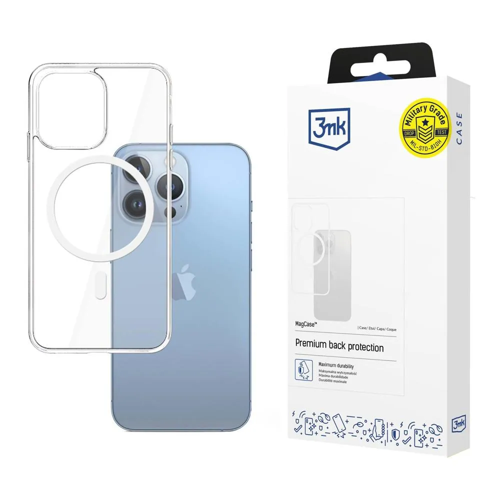 Tvrzené pouzdro na Apple iPhone 13 Pro - 3mk MagCase