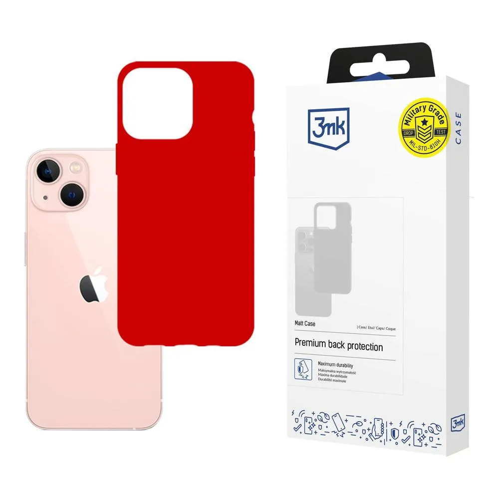 Pouzdro na Apple iPhone 14 Plus - 3mk Matt Case Strawberry