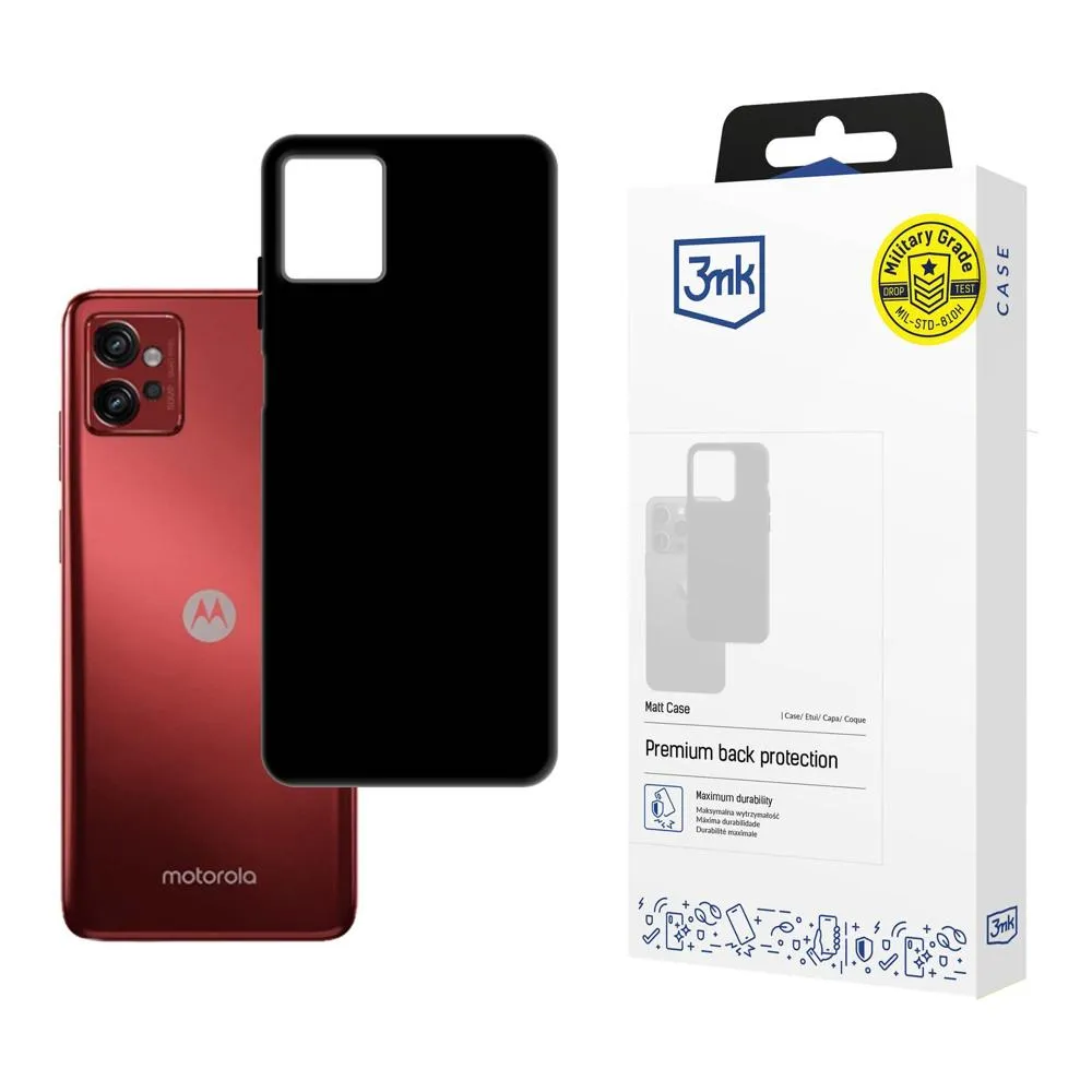 Pouzdro na Motorola Moto G32 - 3mk Matt Case Černá