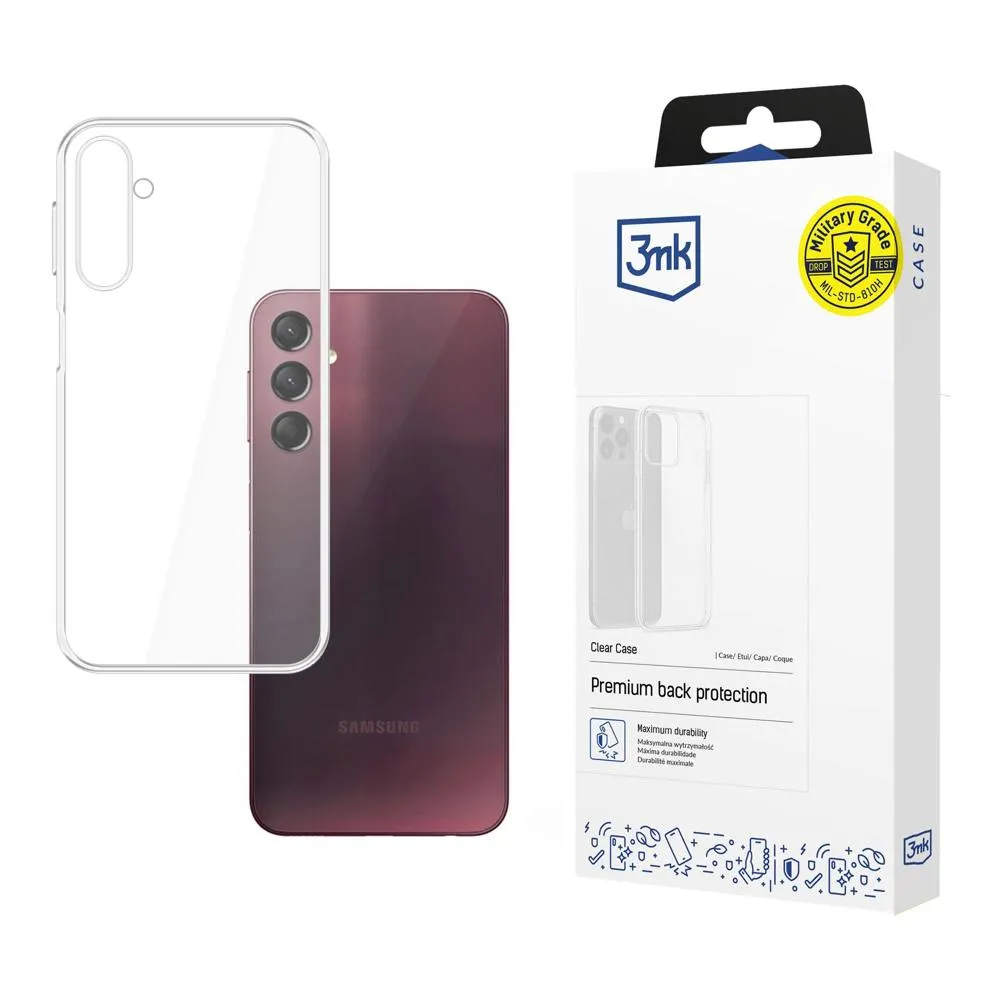 Pouzdro na Samsung Galaxy A24 4G - 3mk Clear Case