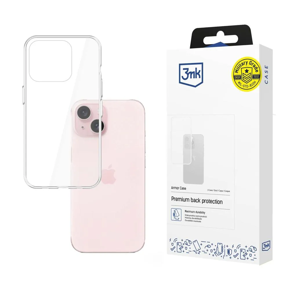 Pancéřové pouzdro na Apple iPhone 15 - 3mk Armor Case
