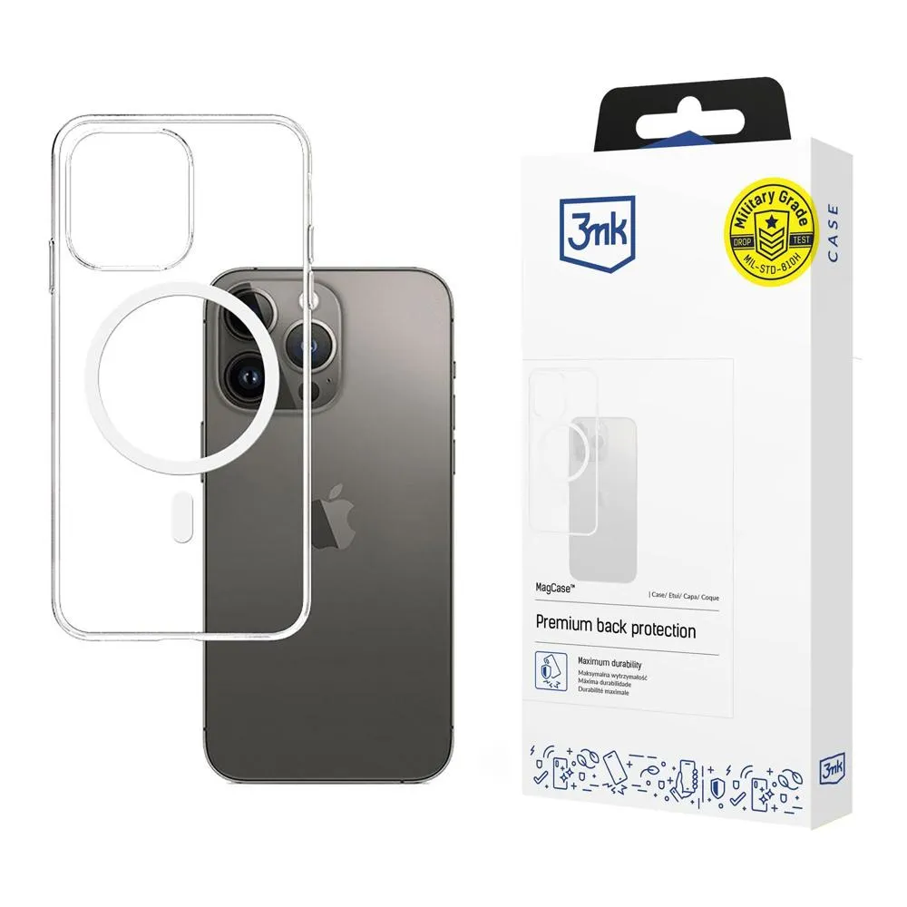 Tvrzené pouzdro na Apple iPhone 15 Pro Max - 3mk MagCase