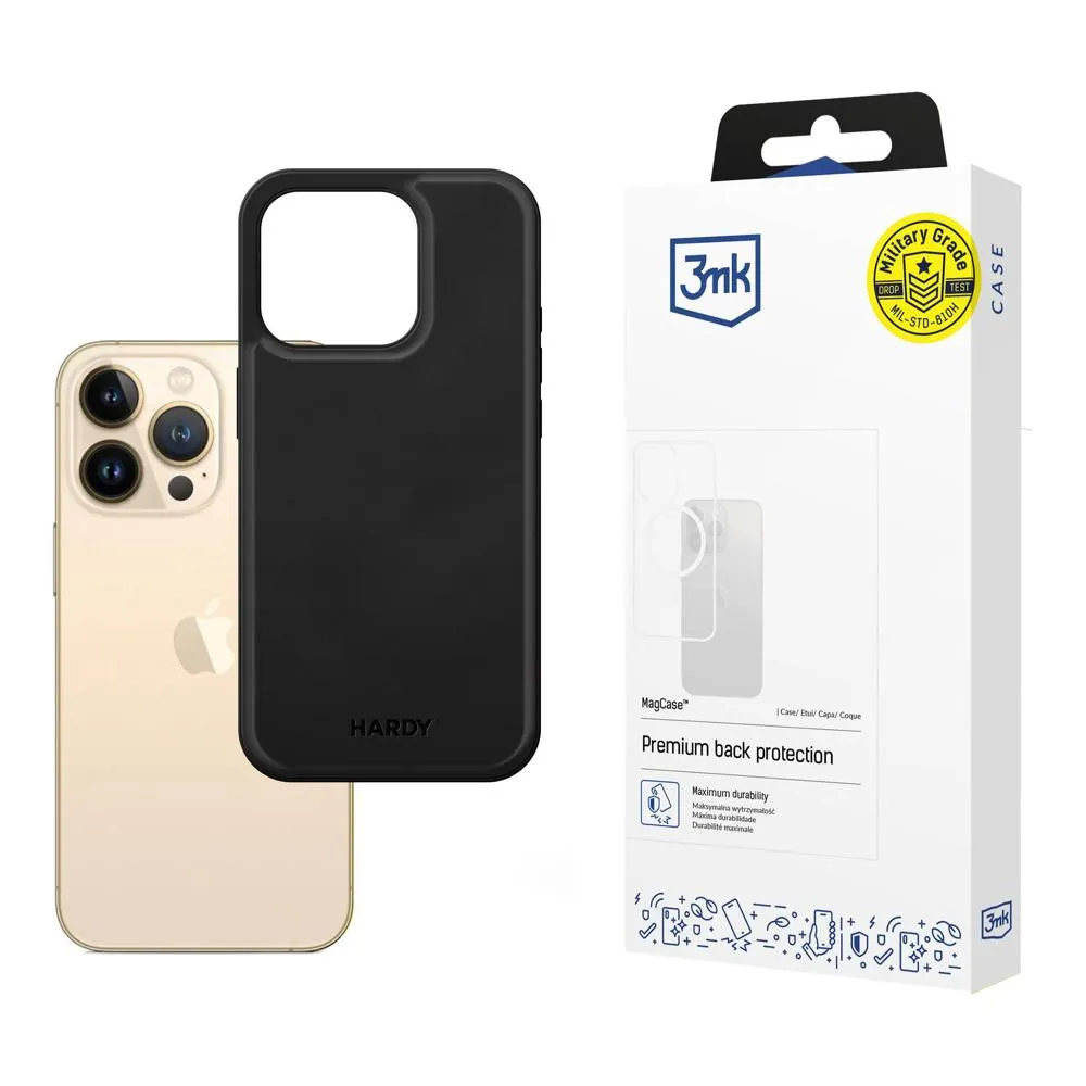 Pouzdro na Apple iPhone 13 Pro - 3mk Hardy Silky Leather MagCase