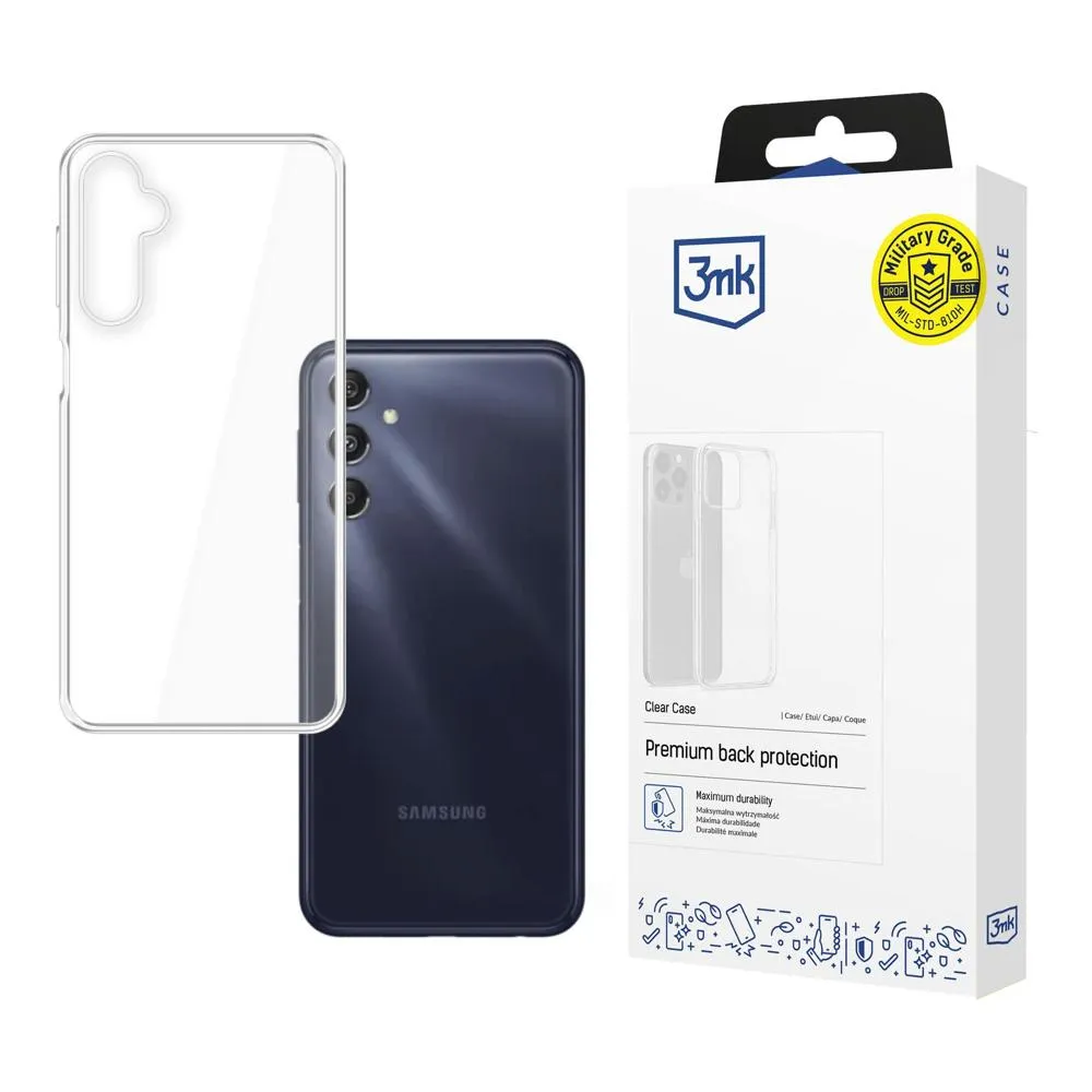 Pouzdro na Samsung Galaxy M34 5G - 3mk Clear Case