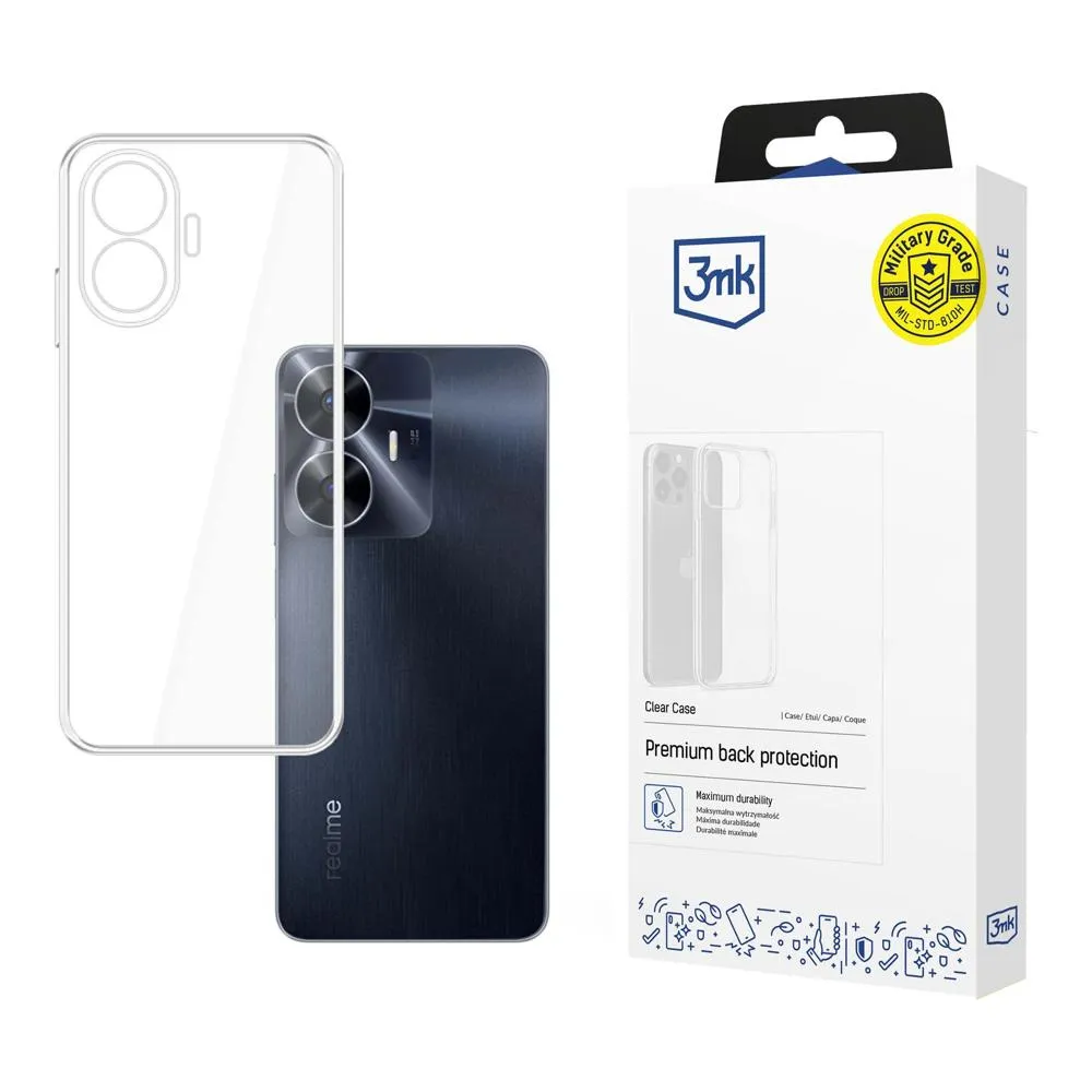 Pouzdro na Realme C55 - 3mk Clear Case