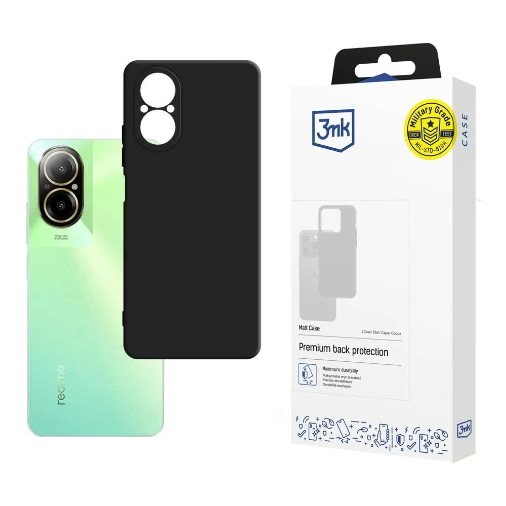 Pouzdro na Realme C67 - 3mk Matt Case Černá